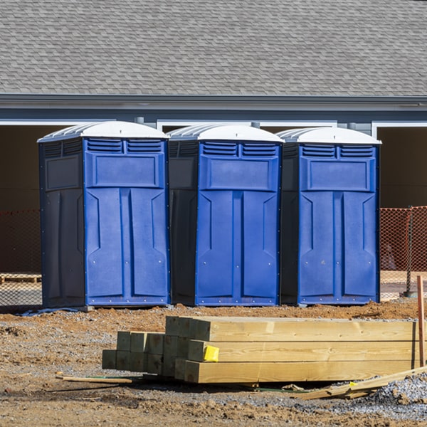are there any restrictions on where i can place the portable restrooms during my rental period in Royalton Vermont